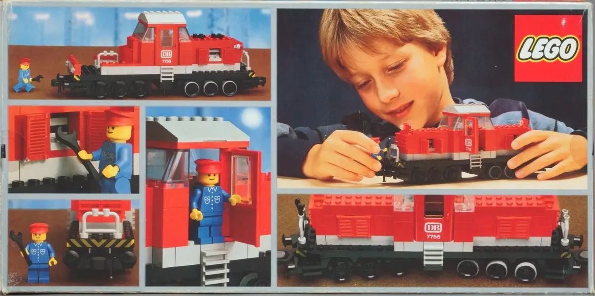 LEGO Trains 7755 Diesel Heavy Shunting Locomotive set, image 13