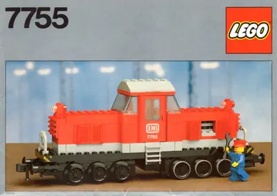 LEGO Trains 7755 Diesel Heavy Shunting Locomotive set