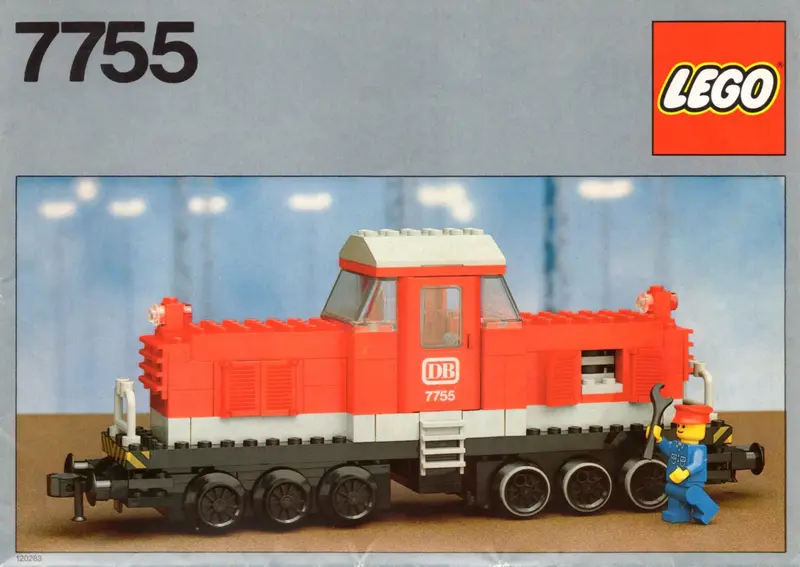 LEGO Trains 7755 Diesel Heavy Shunting Locomotive set