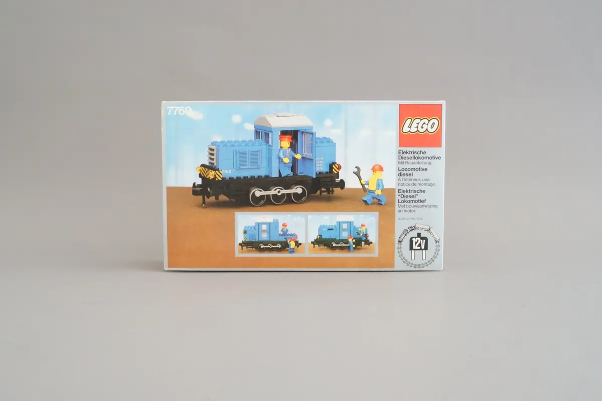 LEGO Trains 7760 Diesel Shunter Locomotive set, image 12