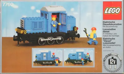 LEGO Trains 7760 Diesel Shunter Locomotive set