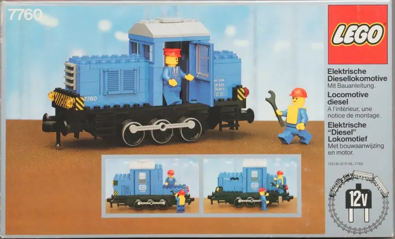 LEGO Trains 7760 Diesel Shunter Locomotive set
