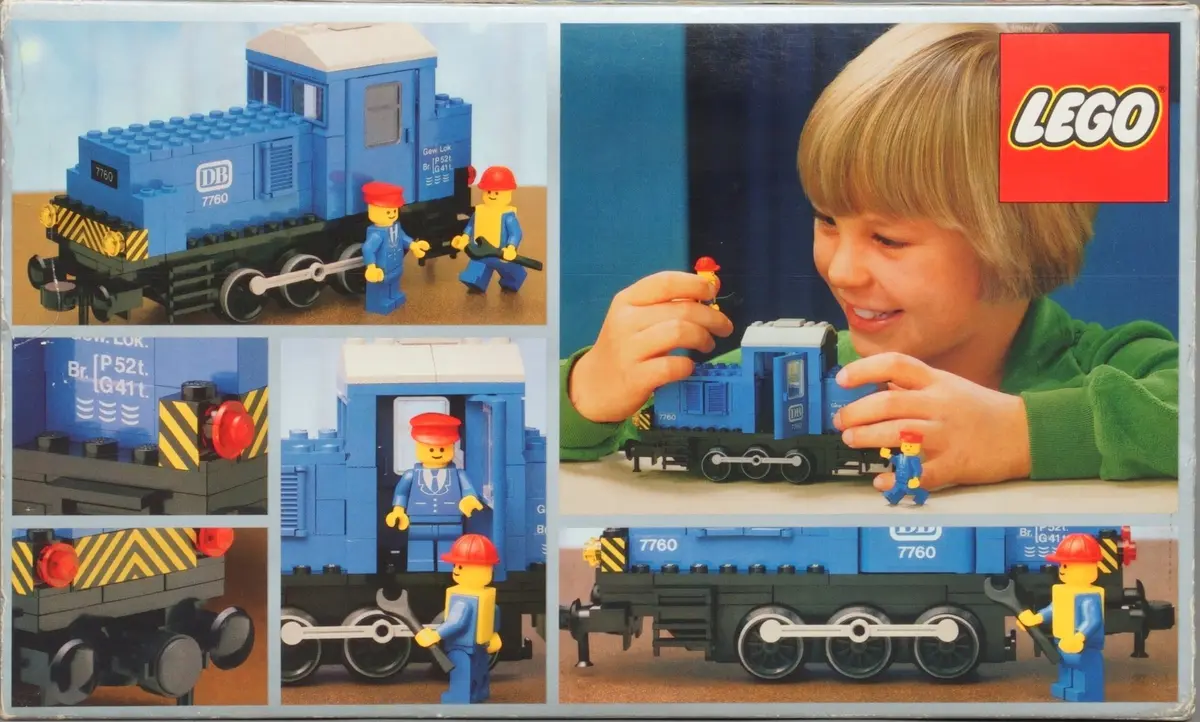 LEGO Trains 7760 Diesel Shunter Locomotive set, image 16