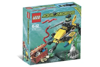 LEGO Aqua Raiders 7770 Deep Sea Treasure Hunter set, image 3