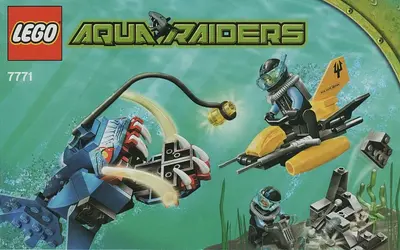 LEGO Aqua Raiders 7771 Angler Ambush set