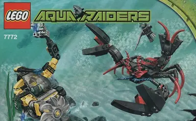 LEGO Aqua Raiders 7772 Lobster Strike set