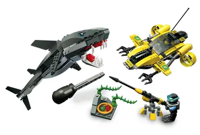 LEGO Aqua Raiders 7773 Tiger Shark Attack set, image 2