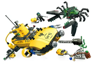 LEGO Aqua Raiders 7774 Crab Crusher set, image 2