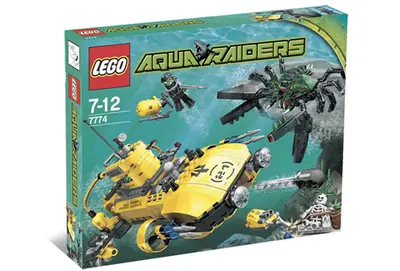 LEGO Aqua Raiders 7774 Crab Crusher set, image 3