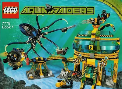 LEGO Aqua Raiders 7775 Aquabase Invasion set