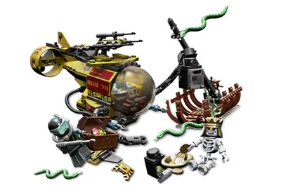 LEGO Aqua Raiders 7776 The Shipwreck set, image 2
