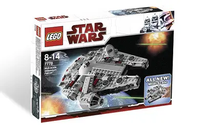 LEGO Star Wars 7778 Midi-scale Millennium Falcon set, image 4