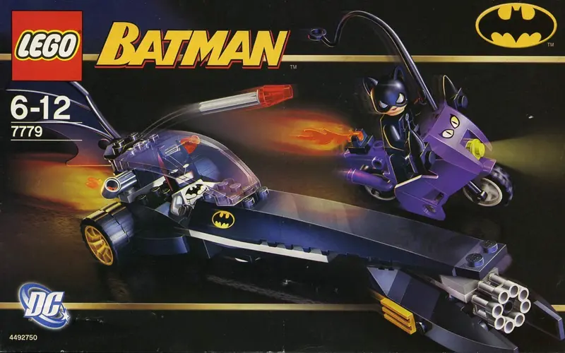 LEGO Batman 7779 The Batman Dragster: Catwoman Pursuit set