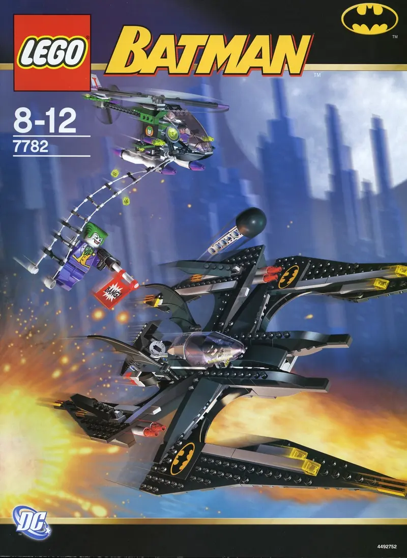 LEGO Batman 7782 The Batwing: The Joker's Aerial Assault set