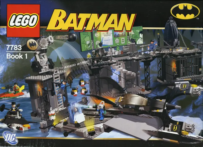 LEGO Batman 7783 The Batcave: The Penguin and Mr. Freeze's Invasion set