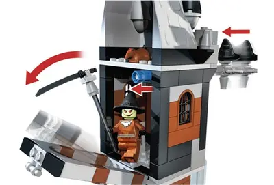 LEGO Batman 7785 Arkham Asylum set, image 4