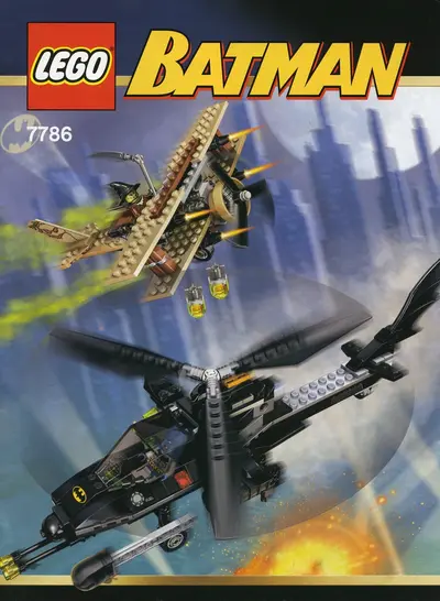 LEGO Batman 7786 The Batcopter: The Chase for Scarecrow set