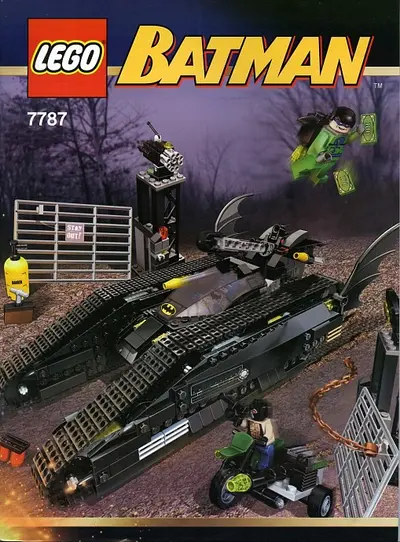 LEGO Batman 7787 The Bat-Tank: The Riddler and Bane's Hideout set