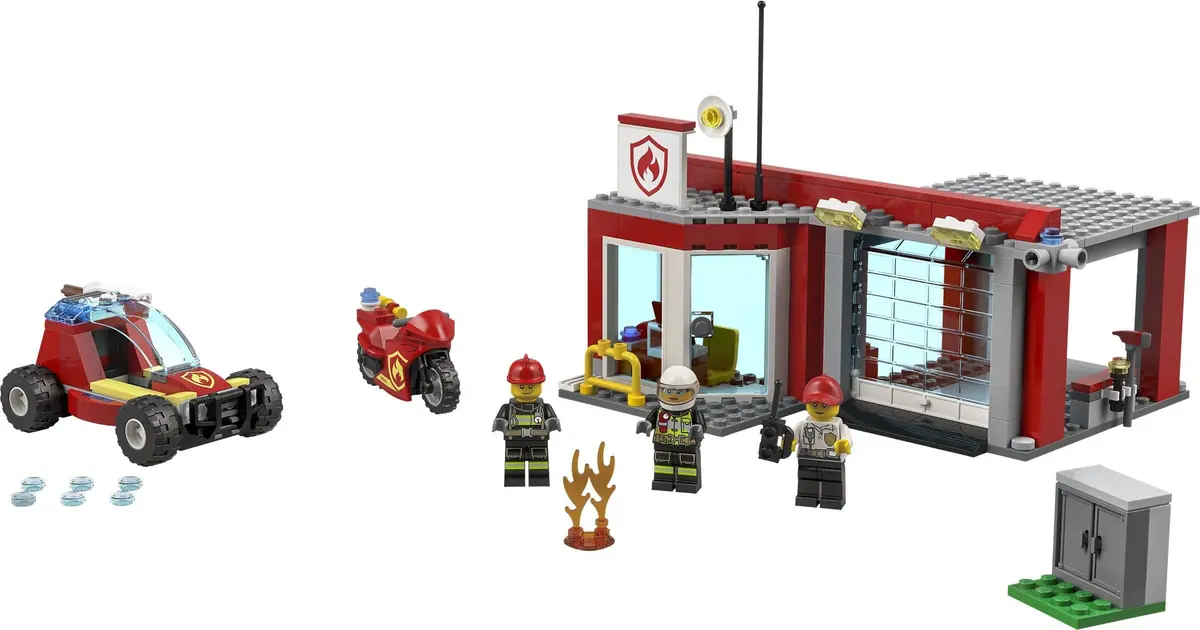 LEGO City 77943 Fire Station Starter Set set