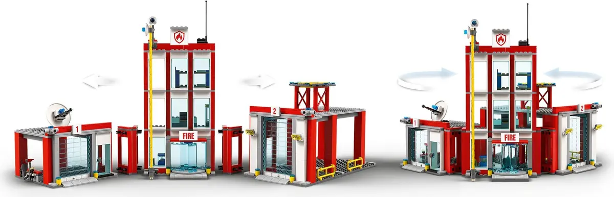 LEGO City 77944 Fire Station Headquarters set, image 3