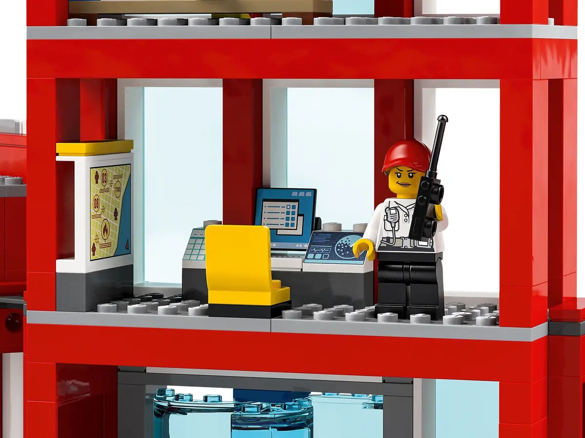 LEGO City 77944 Fire Station Headquarters set, image 13