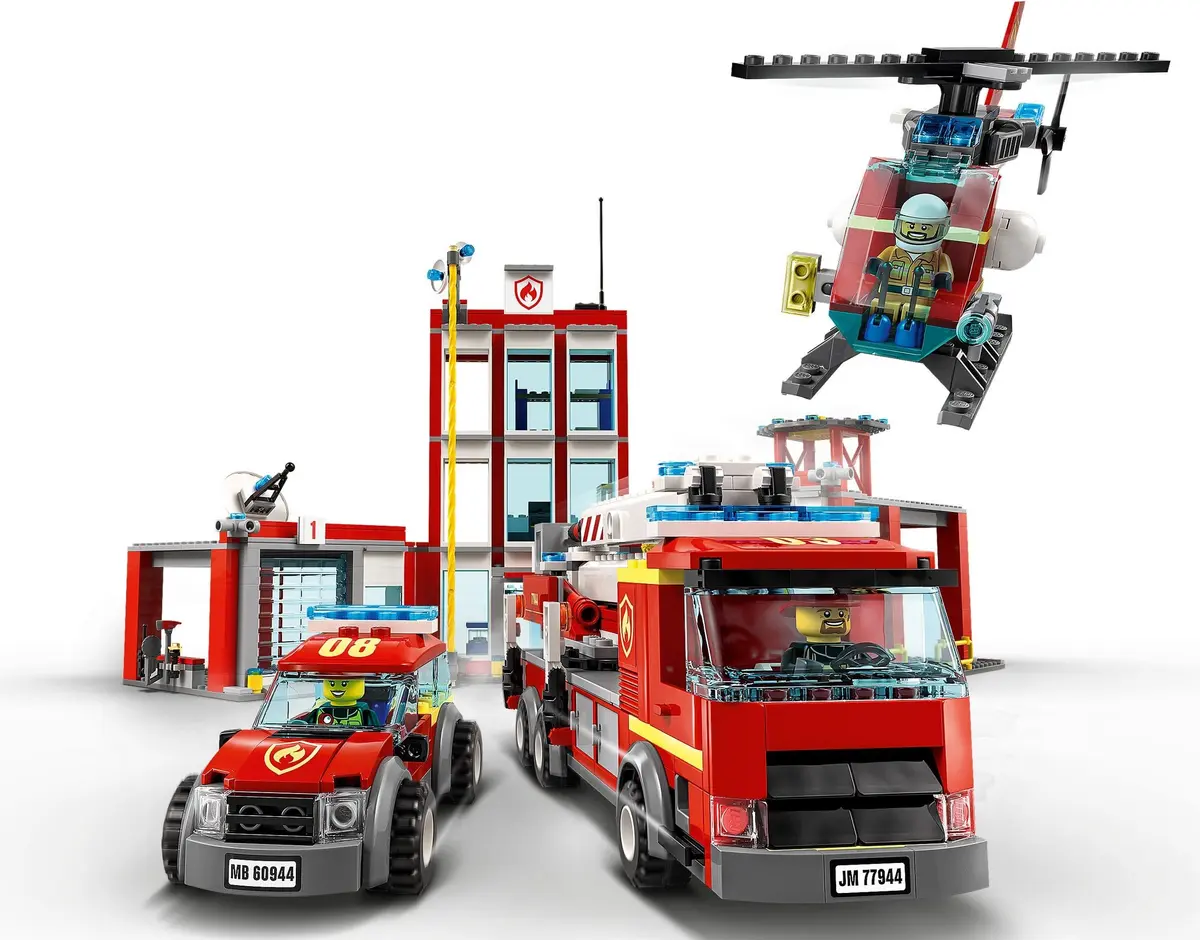 LEGO City 77944 Fire Station Headquarters set, image 8