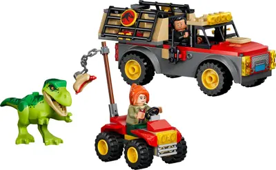 LEGO Jurassic World 77978 Young T. rex Transport Truck set