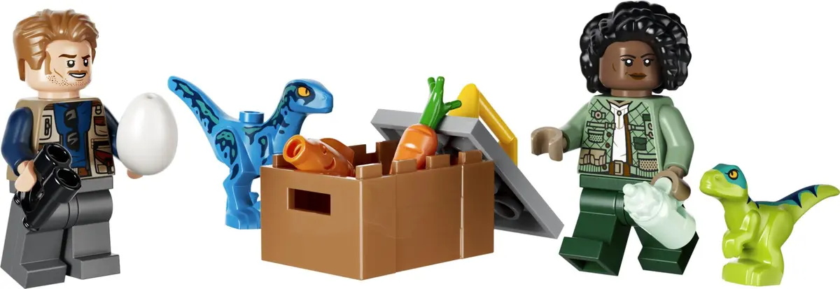 LEGO Jurassic World 77981 Velociraptor, Stegosaurus & Pteranodon Rescue set, image 9