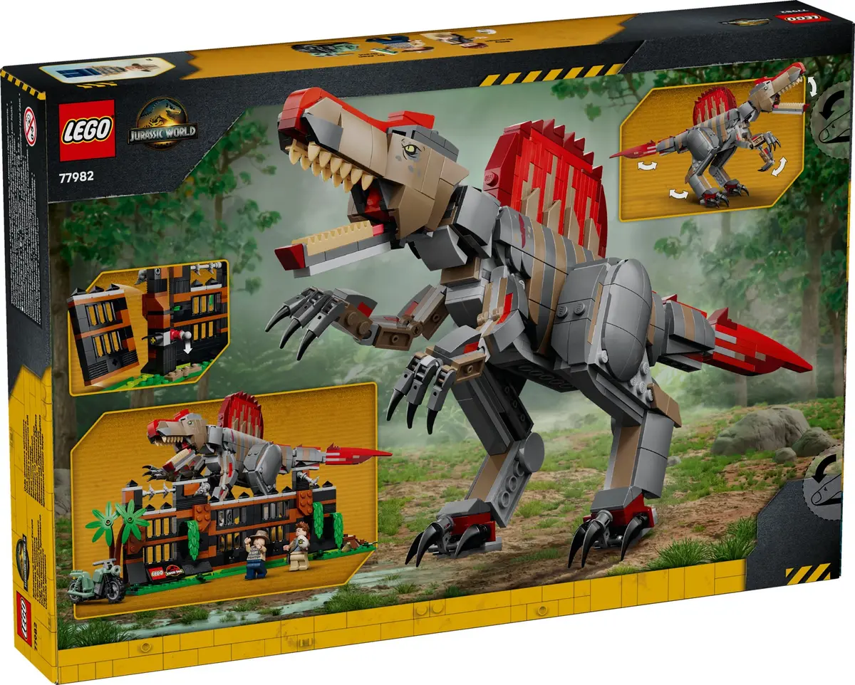 LEGO Jurassic World 77982 Spinosaurus Dinosaur Escape set, image 5