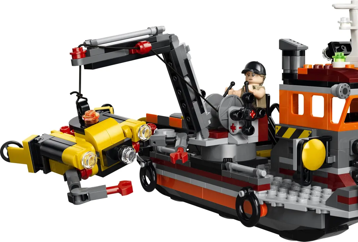 LEGO Jurassic World 77983 Mosasaurus Dinosaur Boat Attack set, image 10