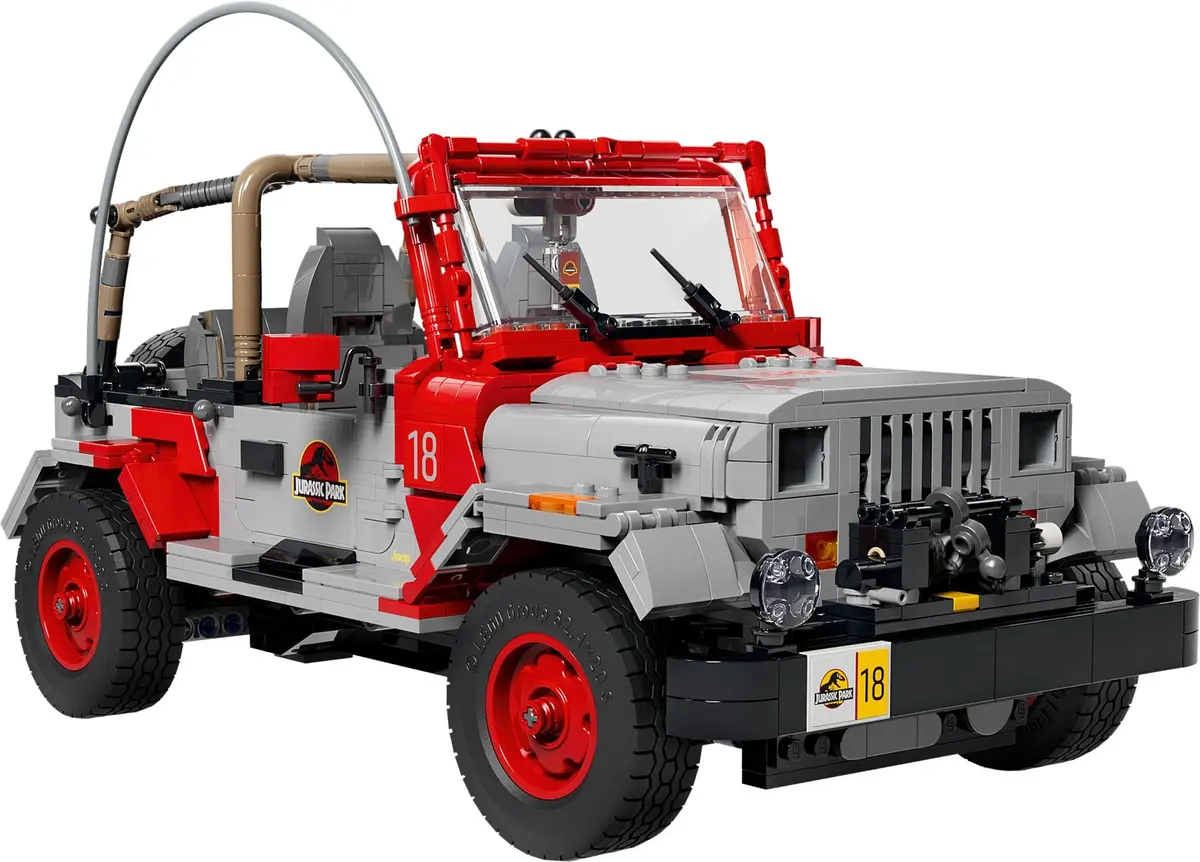 LEGO Jurassic World 77984 Jurassic Park Jeep Wrangler set, image 24