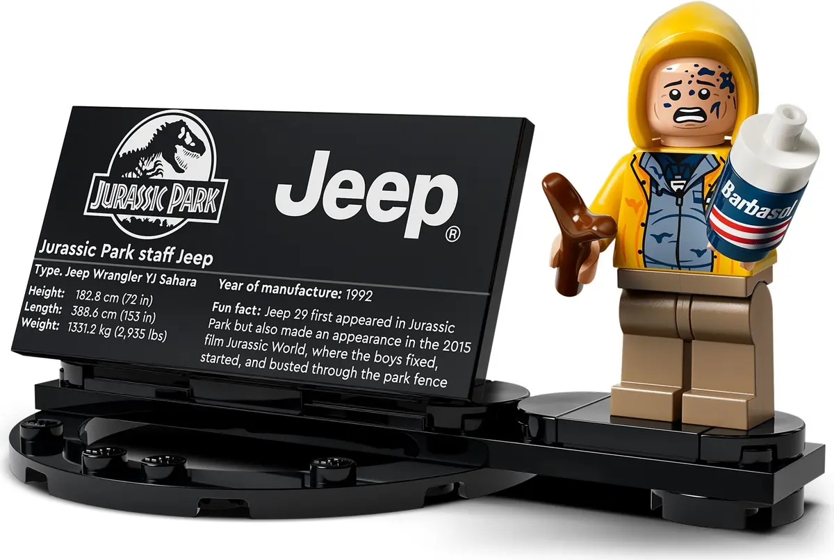 LEGO Jurassic World 77984 Jurassic Park Jeep Wrangler set, image 27