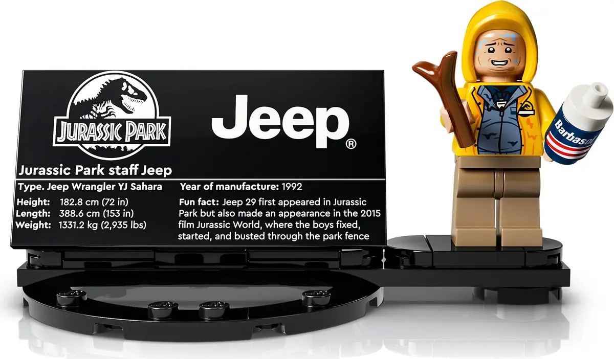 LEGO Jurassic World 77984 Jurassic Park Jeep Wrangler set, image 22