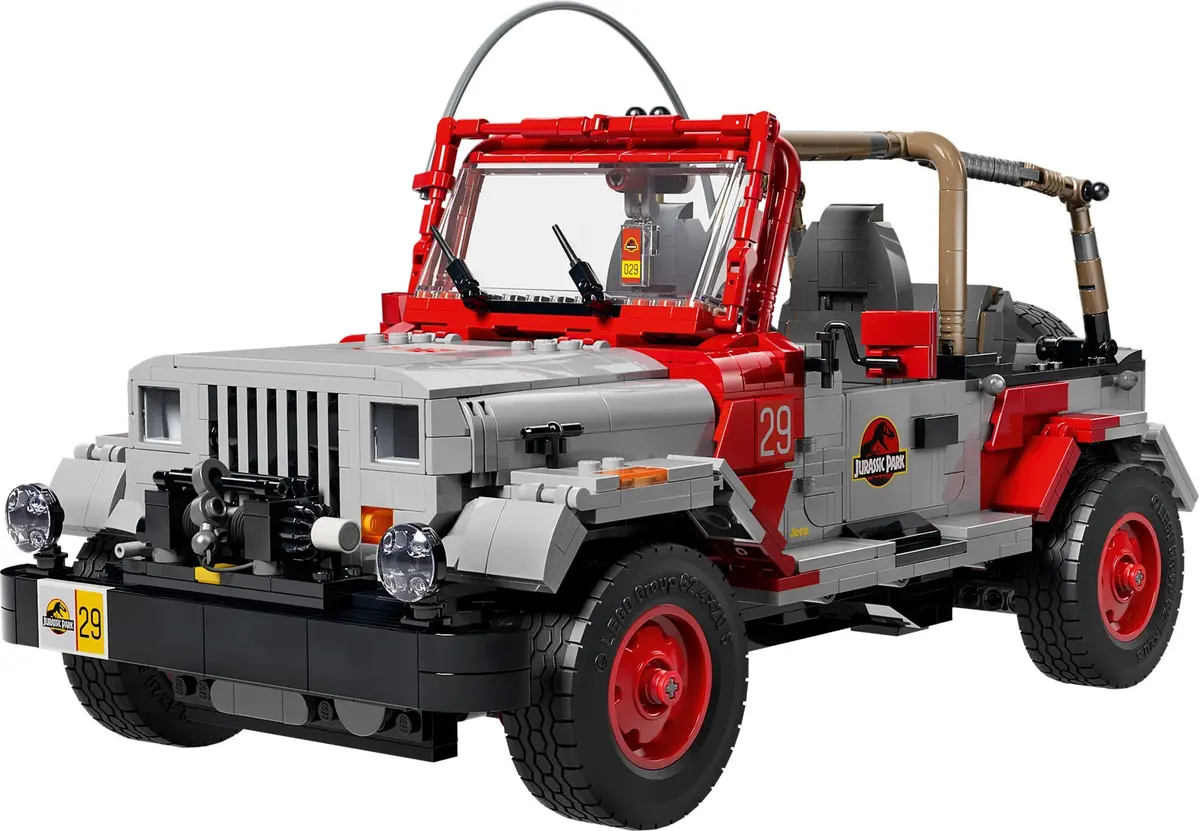 LEGO Jurassic World 77984 Jurassic Park Jeep Wrangler set, image 26