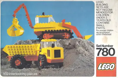LEGO LEGOLAND 780 Road Construction Set set