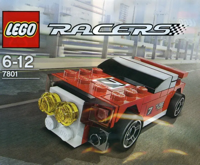 LEGO Racers 7801 Rally Racer set
