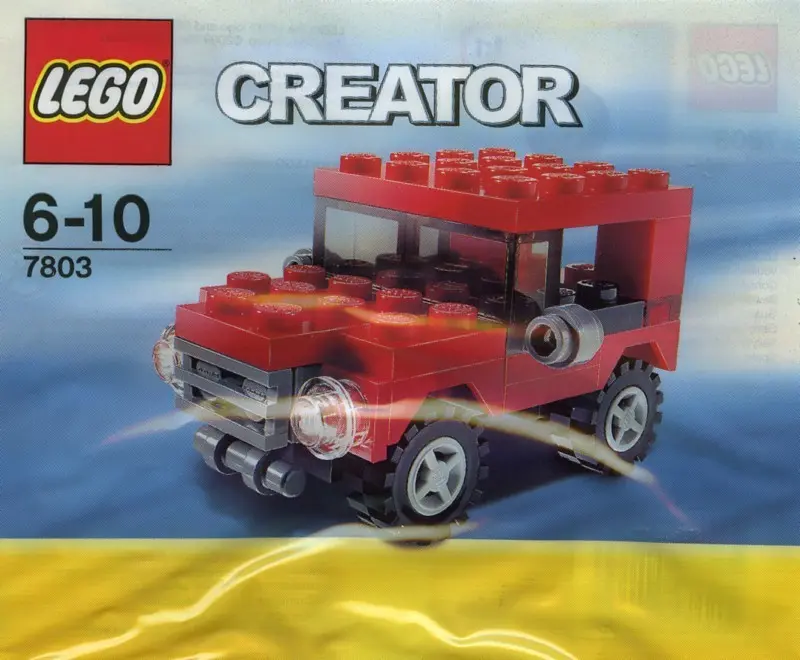 LEGO Creator 7803 Jeep set