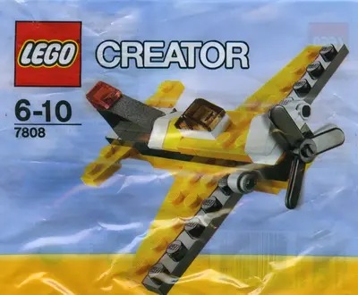 LEGO Creator 7808 Yellow Airplane set