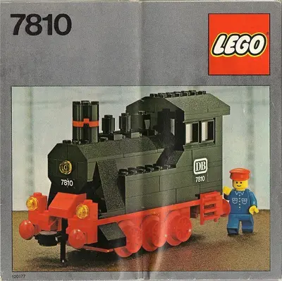 LEGO Trains 7810 Push-Along Steam Engine set, image 2