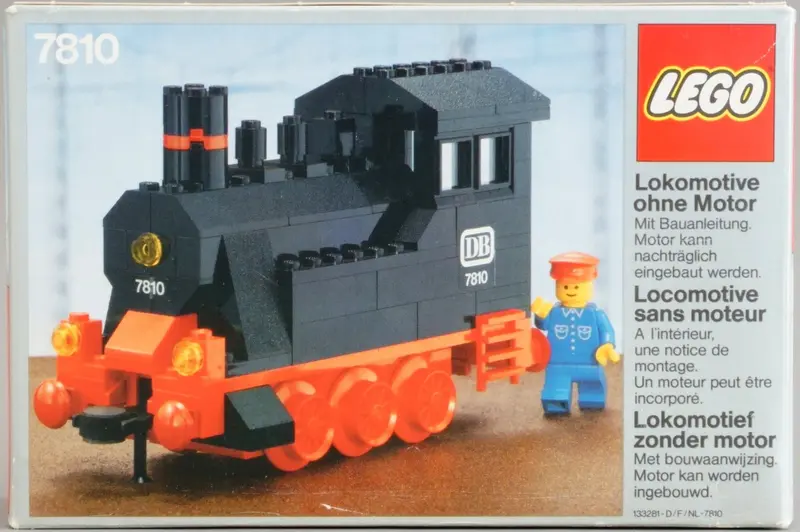 LEGO Trains 7810 Push-Along Steam Engine set