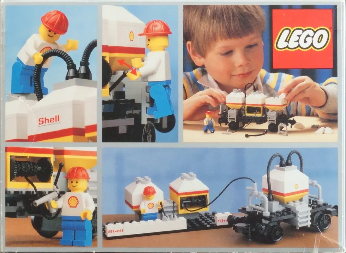 LEGO Trains 7813 Shell Tanker Wagon set, image 16