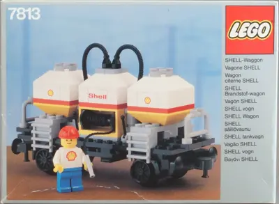 LEGO Trains 7813 Shell Tanker Wagon set