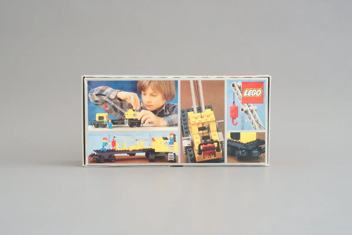 LEGO Trains 7814 Crane Wagon set, image 5