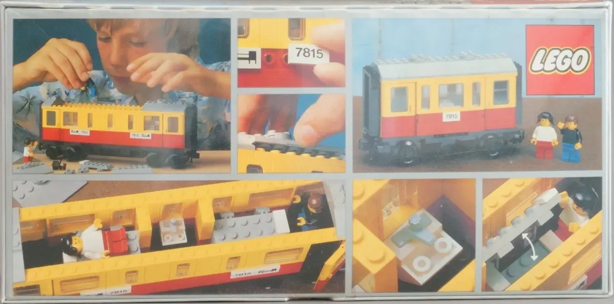 LEGO Trains 7815 Passenger Carriage / Sleeper set, image 11