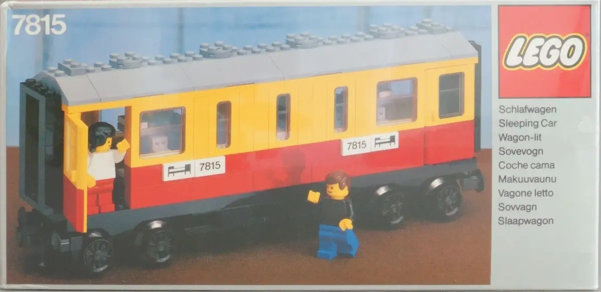 LEGO Trains 7815 Passenger Carriage / Sleeper set