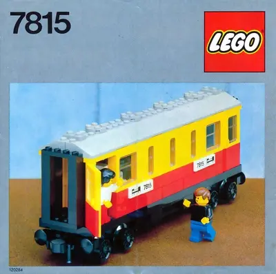 LEGO Trains 7815 Passenger Carriage / Sleeper set, image 2