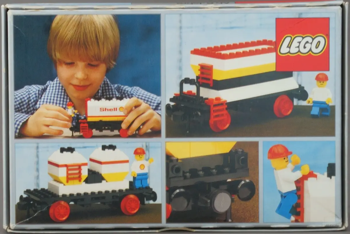 LEGO Trains 7816 Shell Tanker Wagon set, image 12