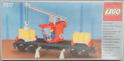 LEGO Trains 7817 Crane Wagon set