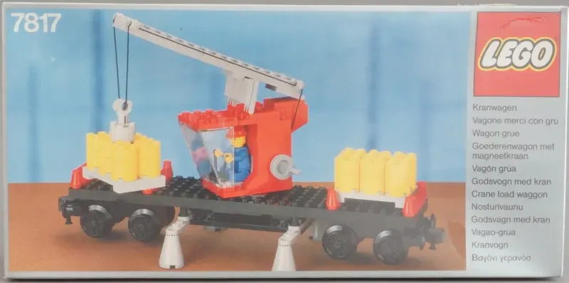 LEGO Trains 7817 Crane Wagon set