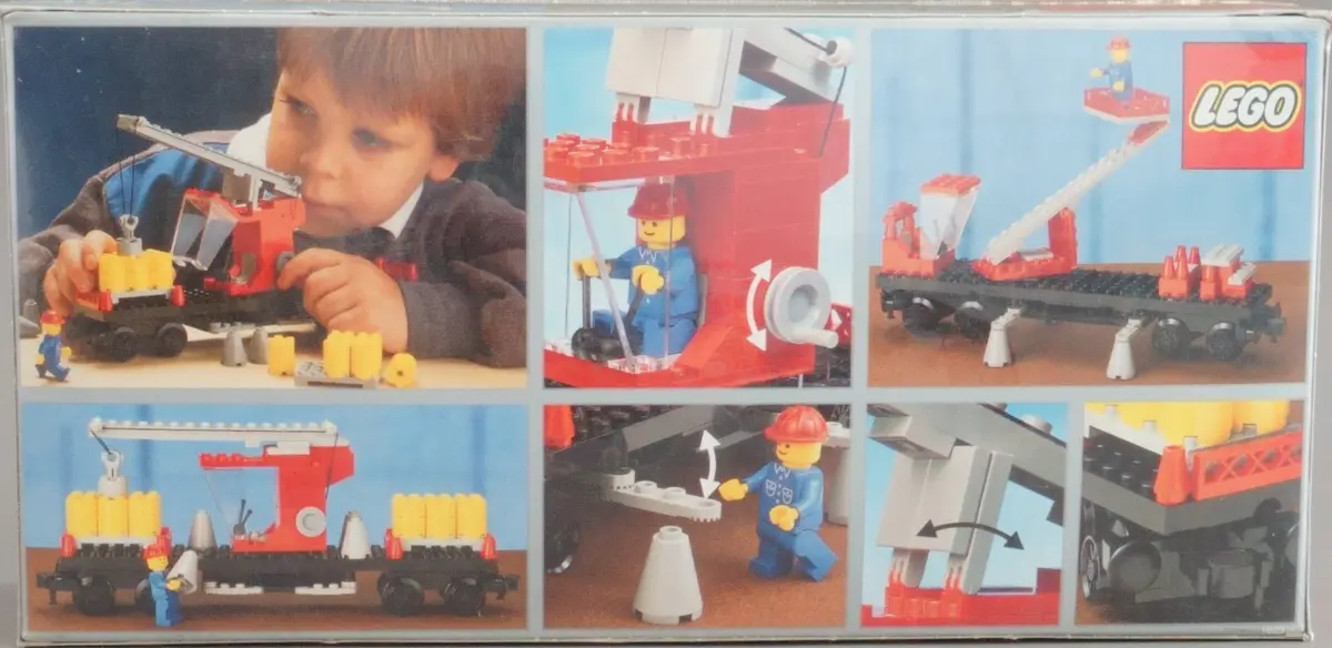 LEGO Trains 7817 Crane Wagon set, image 12